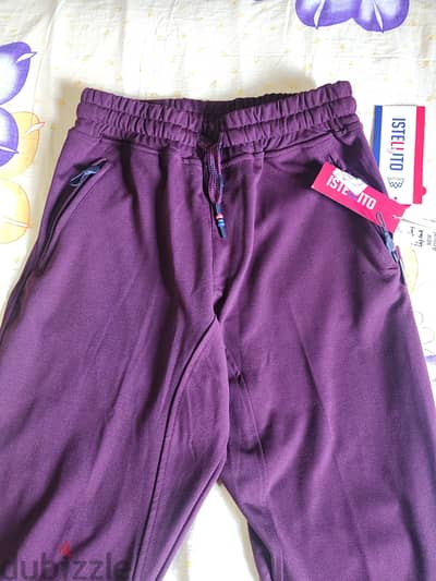شروال برجندي burgundy sweatpant