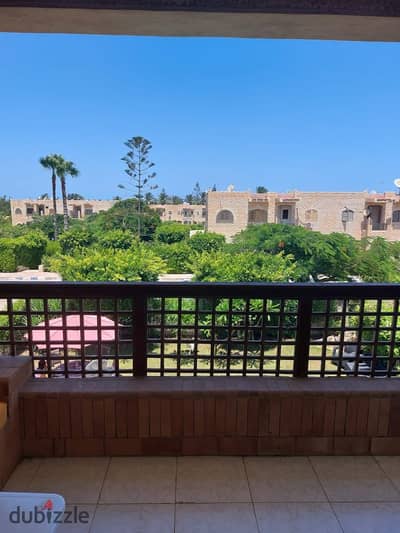 Investment Opportunity in Marina 5 Ready to Move North-Facing Chalet with Direct Alamein Towers View Fully Furnished with ACS