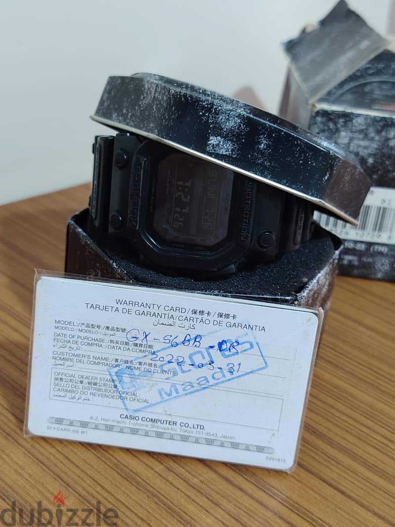 Gshock GX-56BB 5