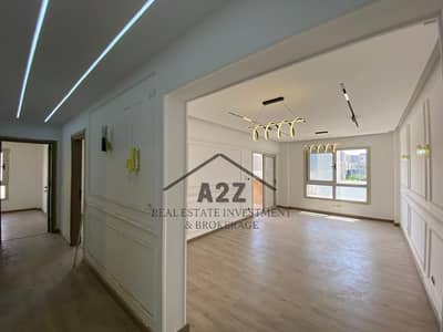 For sale, an apartment of 103 meters in Madinaty B8, directly in front of services, ultra-super lux finishing, all installments and deposits are cleared.