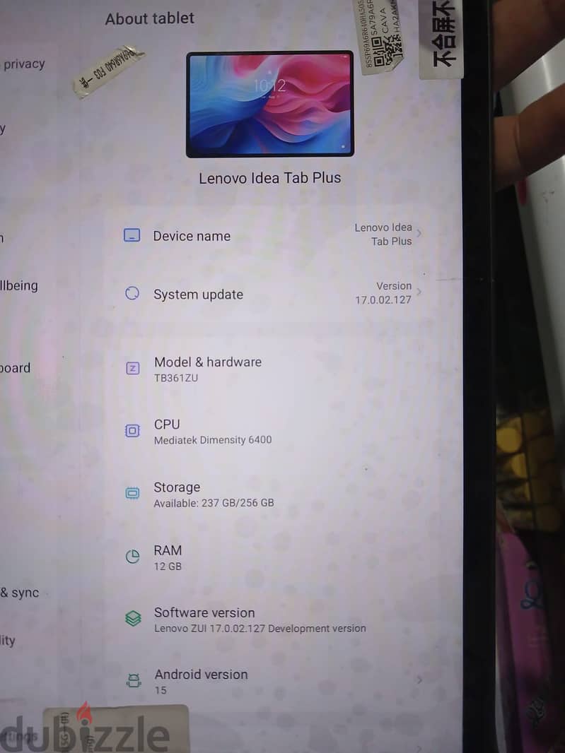 Lenovo Idea Tab plus 4