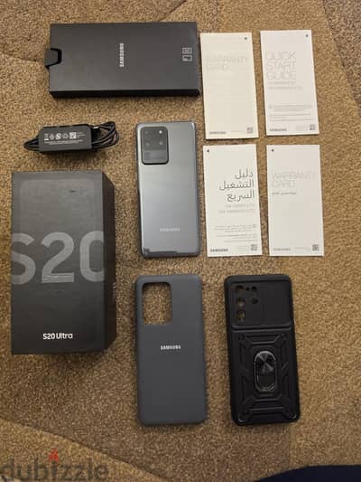 Samsung S20 Ultra حالة فوق الممتازة بدون خدش