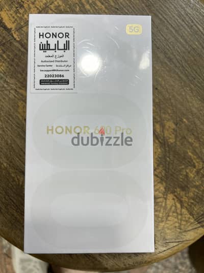 Honor 600 Pro dual sim 512/12G Orange جديد متبرشم