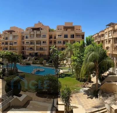 Luxury semi-furnished duplex , spacious 240 sqm with a private 80 sqm garden , available for rent at the lowest price in Rimas City Compound , 3 beds