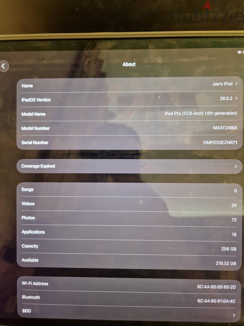Ipad pro 12.9 4th generation with keyboard 3