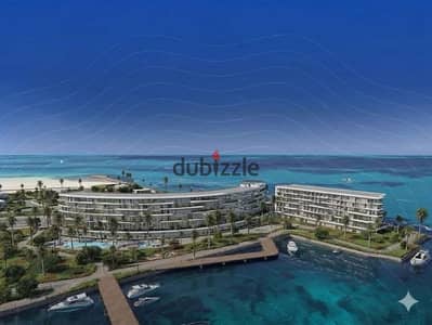 Fully Finished 2 Bedroom Chalet with Marina & Lake View in Island Marina 5