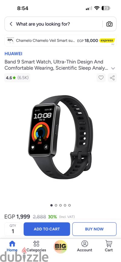 Huawei Band 9 watch