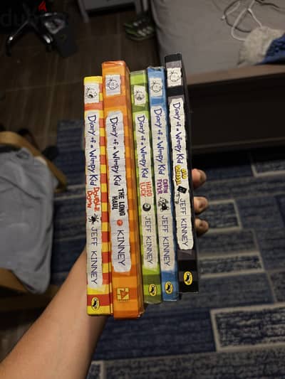 5 original diary of a wimpy kid books