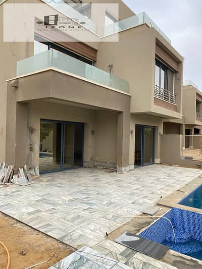 أفضل سعر فيلا للبيع في بالم هيلز القطامية Palm Hills Katameya القاهرة الجديدة New Cairo 380 متر مباني و485 متر أرض 5 غرف نوم وحمامي سباحة