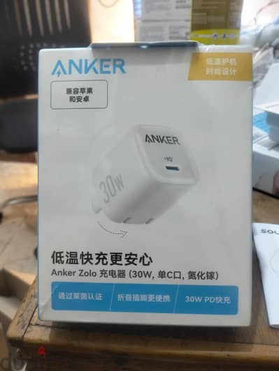 رأس شاحن أنكر 30w زولو Anker zolo