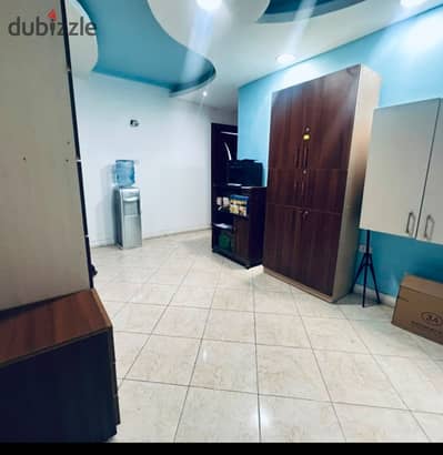 New office for rent with a kitchen 180 meters super lux in Heliopolis, Al-Marwa buildings, Nabil Al-Waqad main street next to the girls college metro with 3 rooms