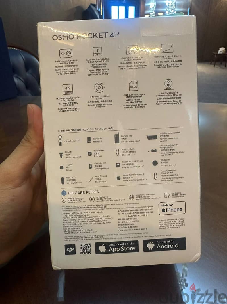 DJI osmo pocket 4p compo 1