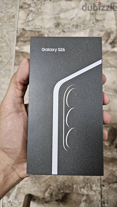 Samsung S26 - Black - New - local warranty