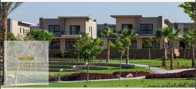 Corner villa in The Valleys by Hassan Allam, with only a 5% down payment, fully finished (4 rooms)