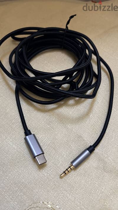 USB-C to 3.5mm AUX Cable (3m)