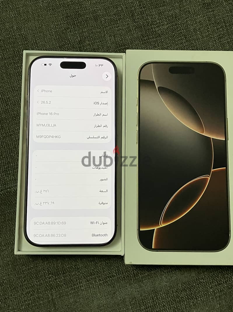 iPhone 16 pro 256 2