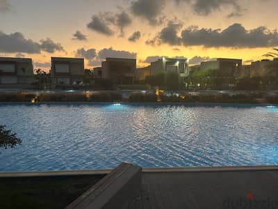 Hacienda bay water villa on lagoon with sea view
