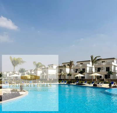 Luxury Chalet with a Stunning Lagoon View at Azha Ras El Hekma, Offering Exceptional Value, 0% Down Payment, the Longest Payment Plans