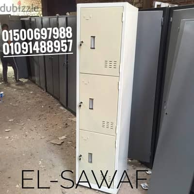 لوكر معدن صاج محمل مستورد _ دولاب _ وحدات_ دهان اليكتروستاتيك _ locker