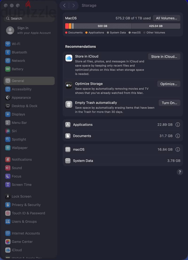 Macbook Pro 2019 Core i9 4