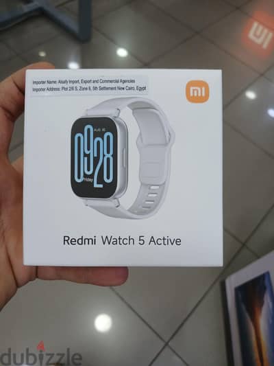 ⌚ للبيع – Xiaomi Redmi Watch 5 Active (جديدة بالكرتونة) بضمان سنه