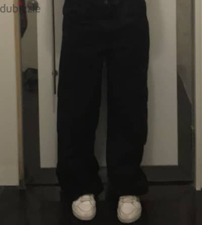 Black cargos jeans unisex