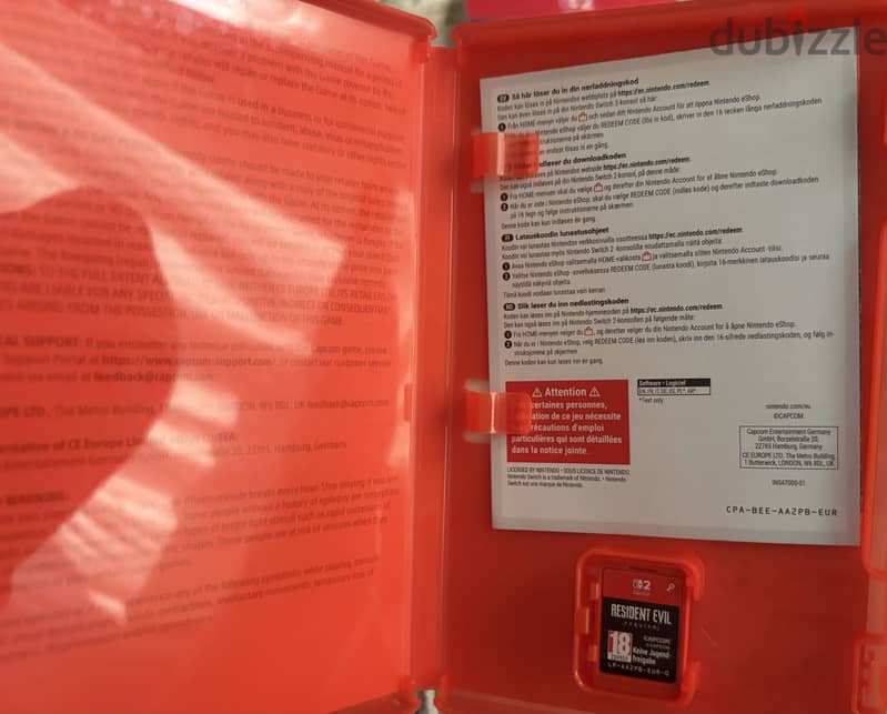 Resident evil 2 Nintendo switch 2 3