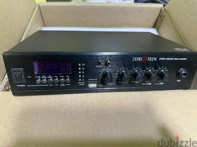 مضخم صوت Zero Tech ZTPA-12021D 120 وات استعمال شهر فقط