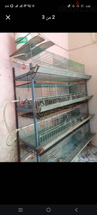 بطاريه فراخ 2 متر ×2متر