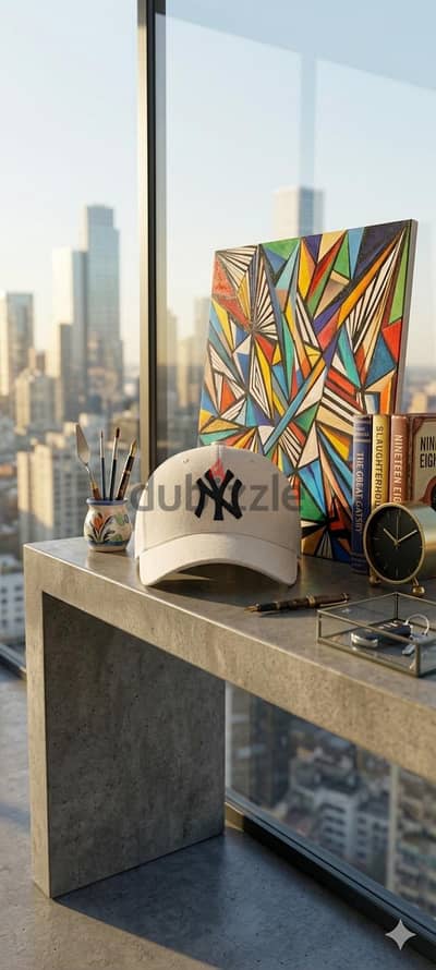 Aesthetic Black&White NY Cap