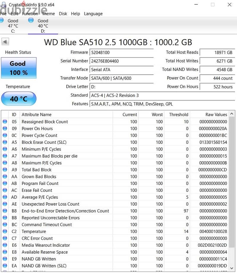 1 tera ssd western digital 2