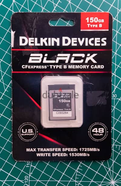 150GB CFexpress Type B Delkin Devices BLACK