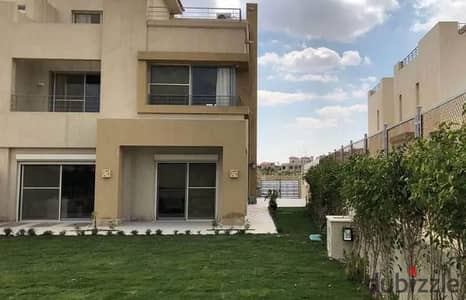 للبيع اخر توين هاوس على ارض الجولف بجوار نيو جيزة الشيخ زايد