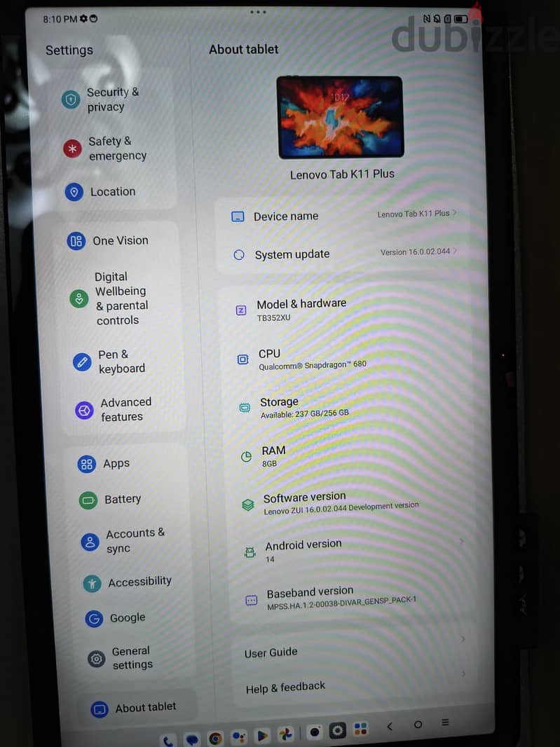 Lenovo Tap K11 Plus 2