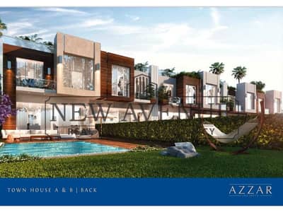 تاون هاوس ميديل للبيع في أزار إنفينيتي Azzar Infinity  جولدن سكوير القاهرة الجديدة موقع متميز - استلام فوري