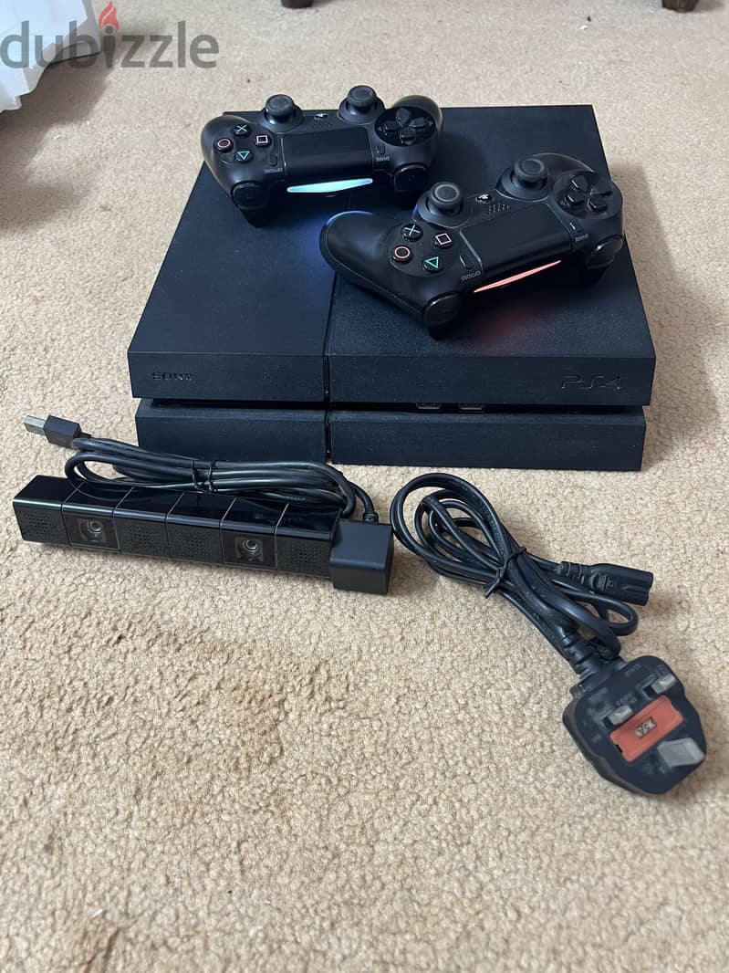 Playstation 4 • 2 Dualshock Original • PS Camera • LIKE NEW 1