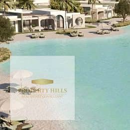 For Quick Sale Ready to Move Villa for Sale First Row Directly on the Sea in Ras El Hekma Located directly next to Swan Lake by Hassan Allam