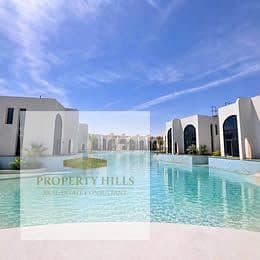For Quick Sale Villa for Sale First Row Directly on the Sea in Ras El Hekma Located directly next to Swan Lake by Hassan Allam