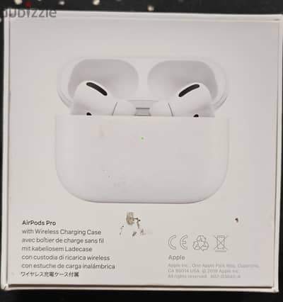 Airpods pro ايربودز برو شبة جديد بالكرتونة ابل