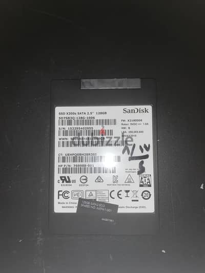 SanDisk X300s 128GB SATA