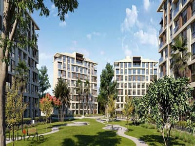 Fully Finished Apartment for Sale in City Gate Diar Qatari New Cairo Prime Location Overlooking Landscape