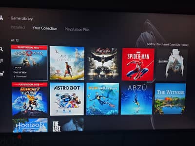 اكونت كامل امريكى PS5