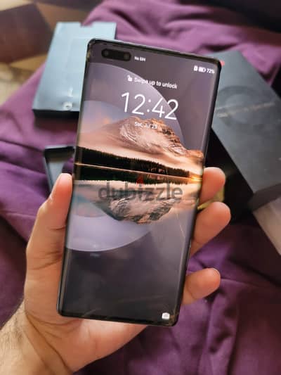 Huawei Mate 40 Pro حالة ممتازة بجميع المشتملات