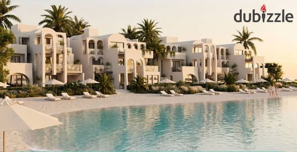Fully Finished Chalet with AC's Overlooking the Marina for Sale with Installments Over 10 Years