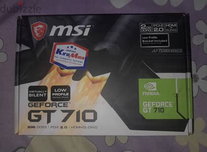 MSI GeForce GT 710 2GB DDR3 LP