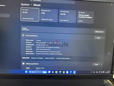 للبيع ديل  5530 G15 استعمال شهريين