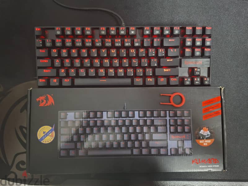 Keyboard Redragon K552 Red Switch 1