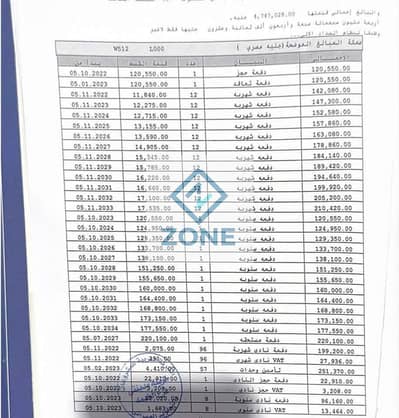 Apartment for sale, down payment and installments, 128 square meters in B8 Apartment for sale, down payment and installments, 128 square meters in B8