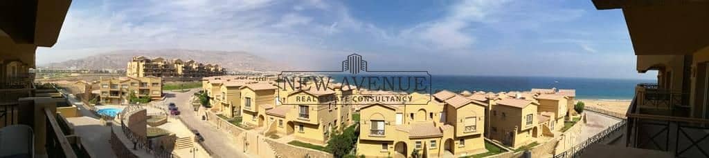 Full sea View 3 Bedrooms Chalet Fully Furnished in La Vista Topaz