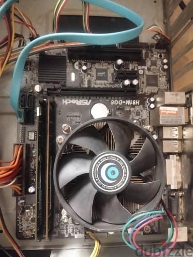 باندل h81+ i5 4690+ رامات 8 جيجا ٤×٢